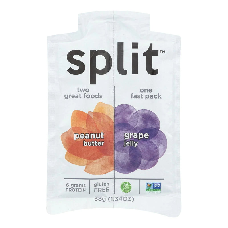 Split Nutrition - Peanut Butter & Grape - Case Of 10 - 1.34 Ounce