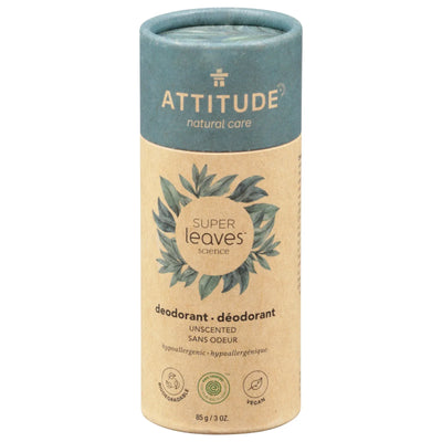 An image displaying Attitude - Deodorant Spr/lv Unscented - 1 Each-3 Ounce by Attitude