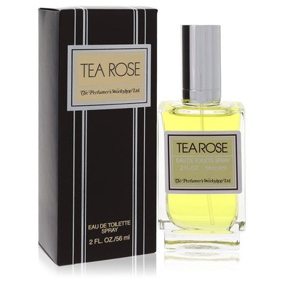 An image displaying TEA ROSE by Perfumers Workshop Eau De Toilette Spray for Women by Perfumers Workshop
