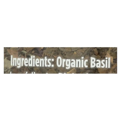 An image displaying Spicely Organics - Organic Basil - Case Of 3 - 0.5 Ounce. by Spicely Organics