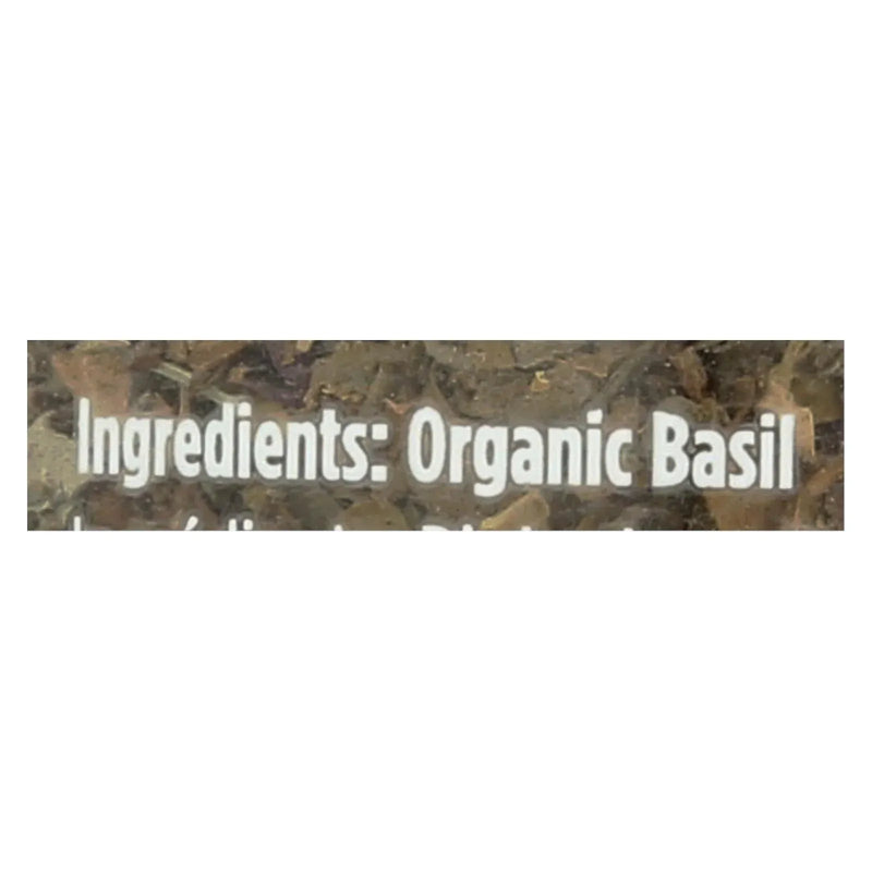 An image displaying Spicely Organics - Organic Basil - Case Of 3 - 0.5 Ounce. by Spicely Organics