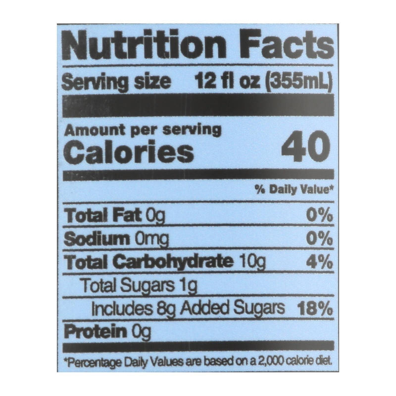 Culture Pop Soda - Soda Ginger Lemon - Case Of 6-4/12 Ounce