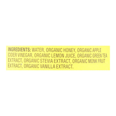 Bragg - Apple Cider Vinegar Honey Green Tea Refresh - Case Of 12-16 Fz - Orca Market
