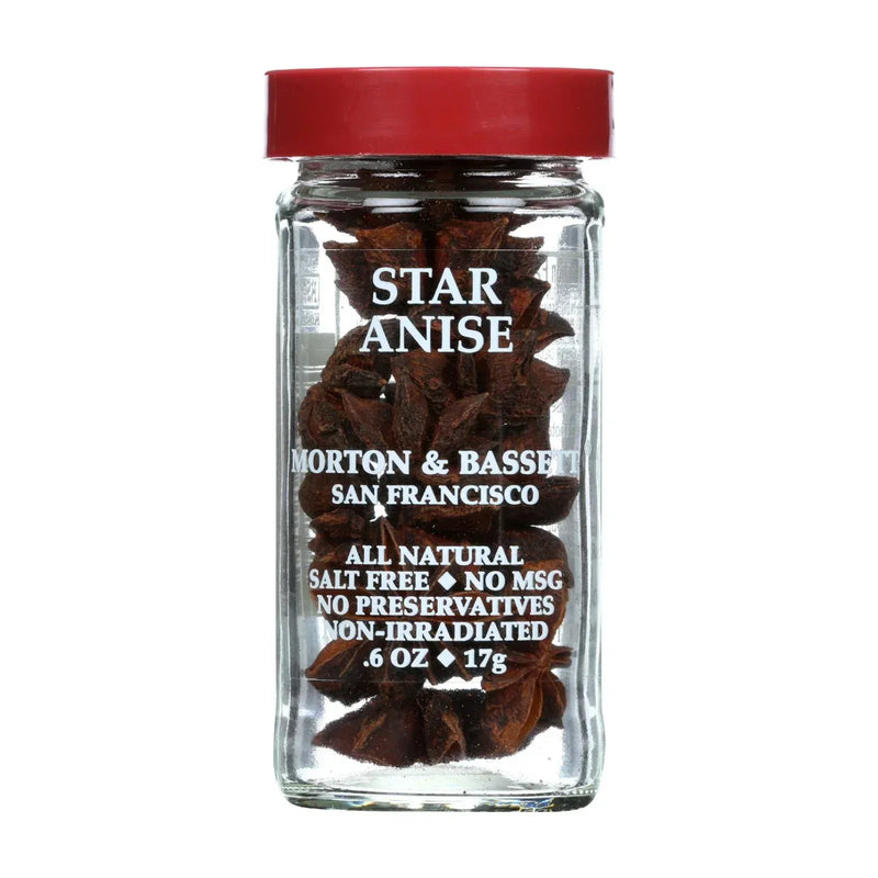 An image displaying Morton And Bassett Seasoning - Star Anise - .6 Ounce - Case Of 3 by Morton & Bassett