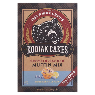 An image displaying Kodiak Cakes Muffin Mix - Case Of 6 - 14 Ounce by Kodiak Cakes