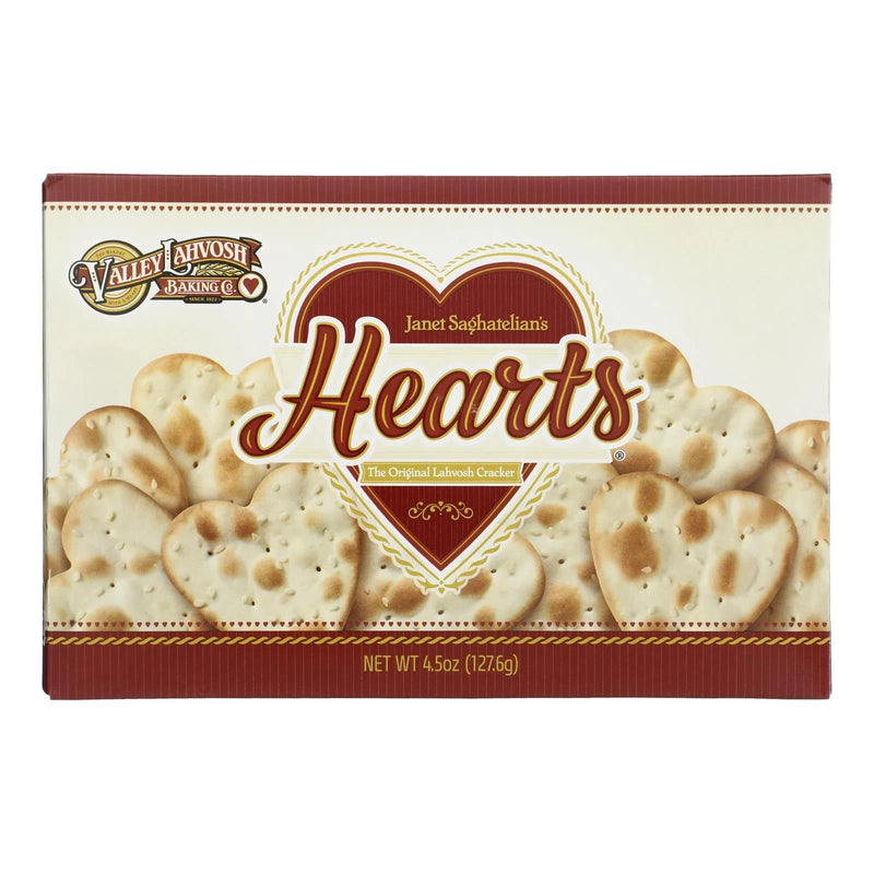 Valley Lahvosh - Hearts Original - Case Of 12-4.5 Ounce
