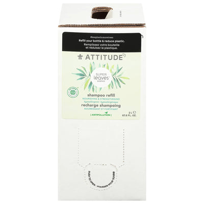 An image displaying Attitude - Shampoo Nourih & Strength - 1 Each 1-67.6 Ounce by Attitude