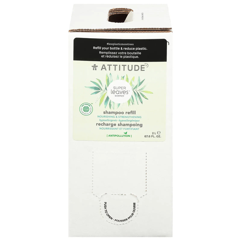An image displaying Attitude - Shampoo Nourih & Strength - 1 Each 1-67.6 Ounce by Attitude