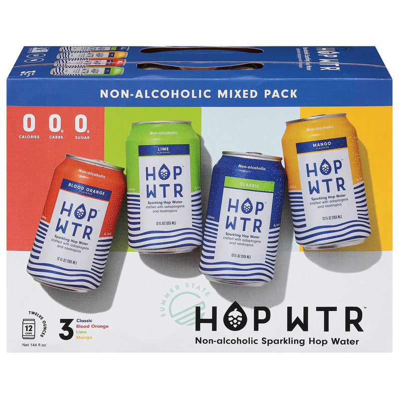 Hop Water - Hop Water Spk Variety 12pk - Case Of 2-12/12 Fz