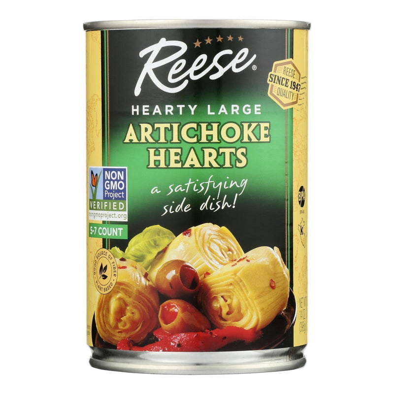 Reese Artichoke Hearts - Hearty Large - Case Of 12 - 14 Ounce