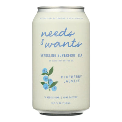 An image displaying Slingshot Coffee Co. - Spk Tea Blueberry Jasmine - Case Of 12-10.5 Ounce by Slingshot Coffee Co.