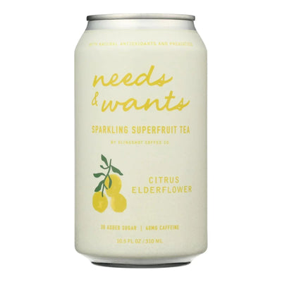 An image displaying Slingshot Coffee Co. - Spk Tea Cit Elderflower - Case Of 12-10.5 Ounce by Slingshot Coffee Co.