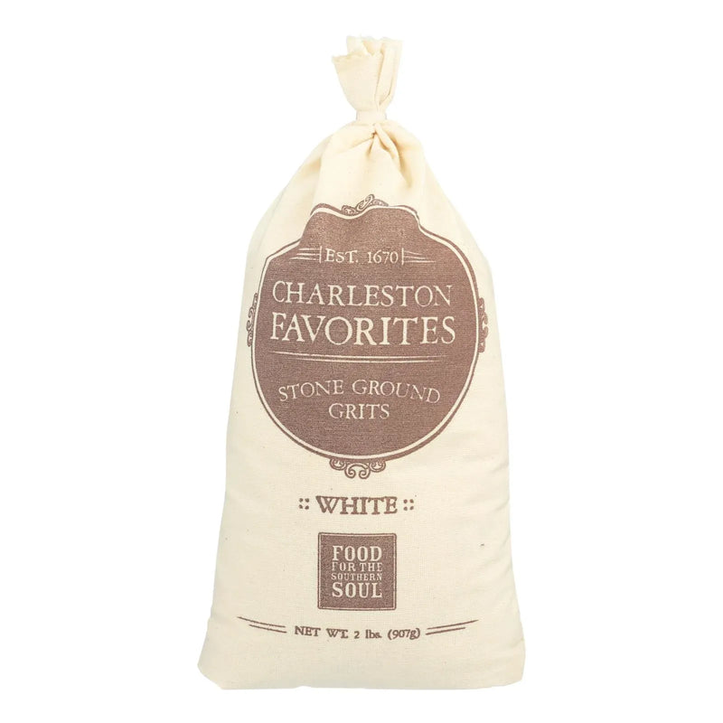 An image displaying Charleston Favorites - Grits White Stone Ground - Case Of 12 - 2 Lb by Charleston Favorites