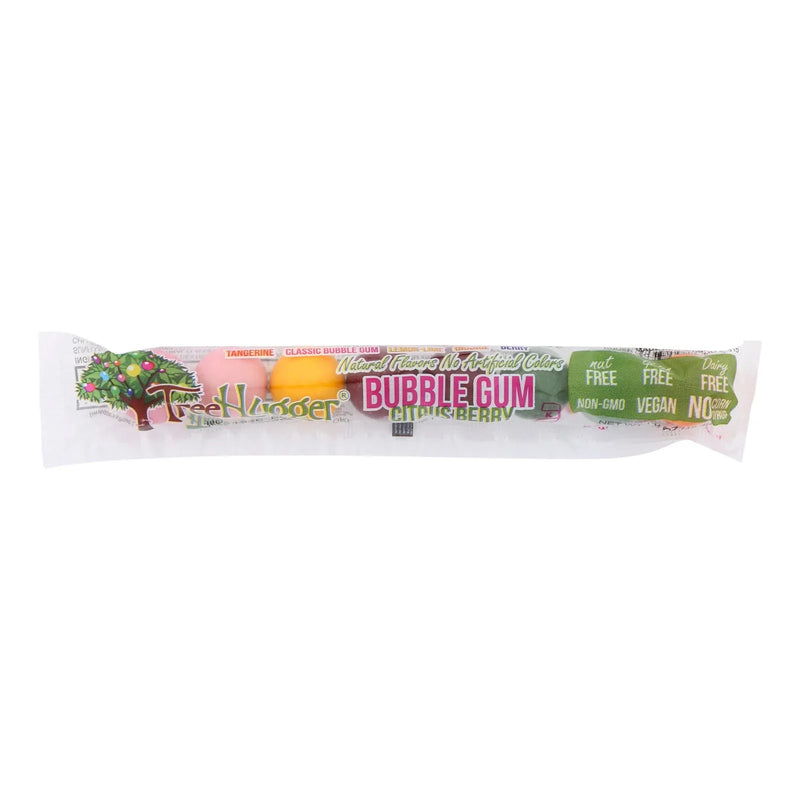 An image displaying Tree Hugger Gumballs - Citrus Berry - 8 Count Tubes - 1.6 Ounce - Case Of 12 by Tree Hugger