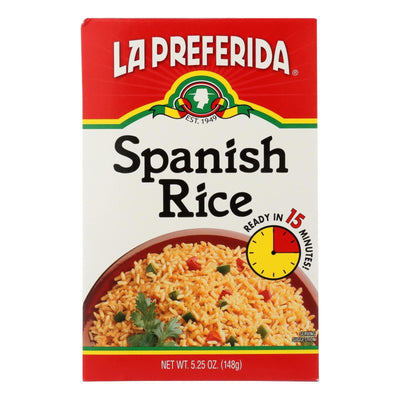 La Preferida Rice - Spanish - Case Of 9 - 5.25 Oz. - Orca Market