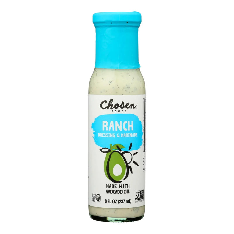 An image displaying Chosen Foods - Dressing/mrnd Ranch - Case Of 6-8 Fz by Chosen Foods