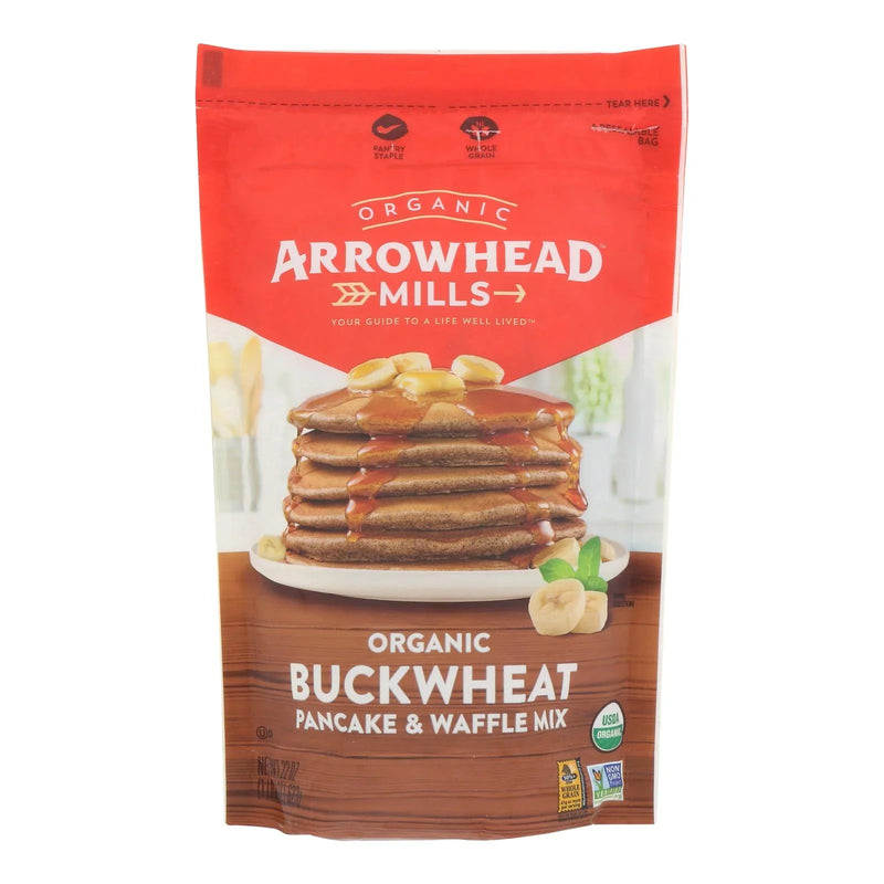 Arrowhead Mills - Pancake Mix Buckwheat - Case Of 6-22 Ounce