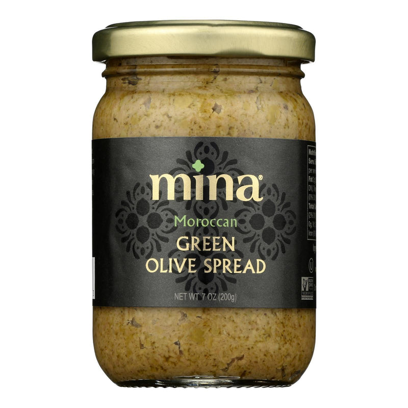 Mina - Spread Green Olive - Case Of 6-7 Ounce