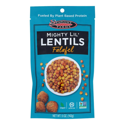 An image displaying Seapoint Farms - Lentil Snack Falafel - Case Of 12-5 Ounce by Seapoint Farms