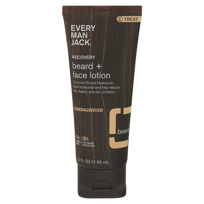 Every Man Jack - Ltn Beard Fce Rcvr Sndlwd - 1 Each-3.2 Ounce