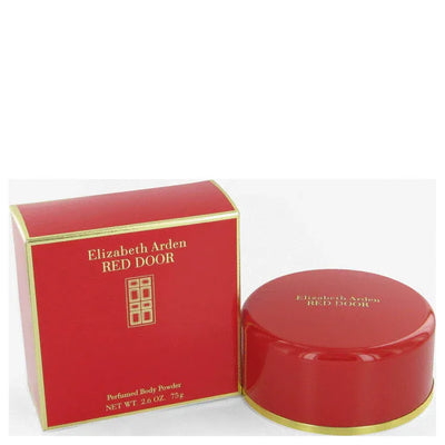 An image displaying Red Door by Elizabeth Arden Body Powder 2.6 oz for Women by Elizabeth Arden