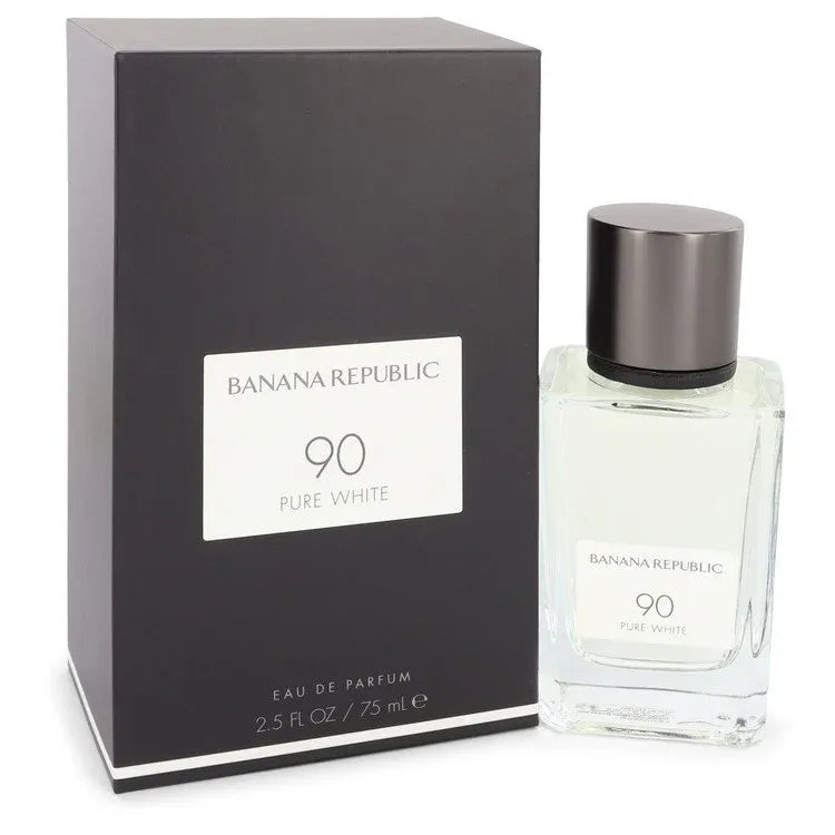 An image displaying Banana Republic 90 Pure White by Banana Republic Eau De Parfum Spray for Women by Banana Republic