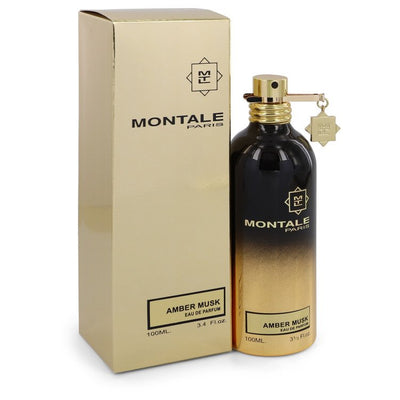 An image displaying Montale Amber Musk by Montale Eau De Parfum Spray (Unisex) 3.4 oz for Women by Montale