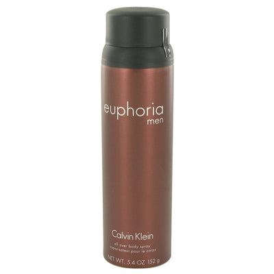 An image displaying Euphoria by Calvin Klein Body Spray 5.4 oz for Men by Calvin Klein