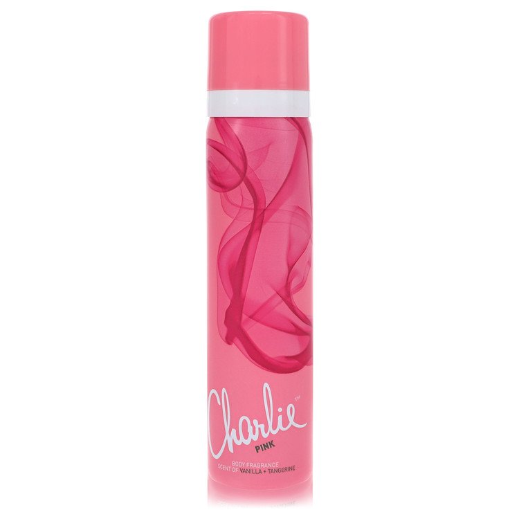 An image displaying Charlie Pink by Revlon Body Spray 2.5 oz for Women by Revlon
