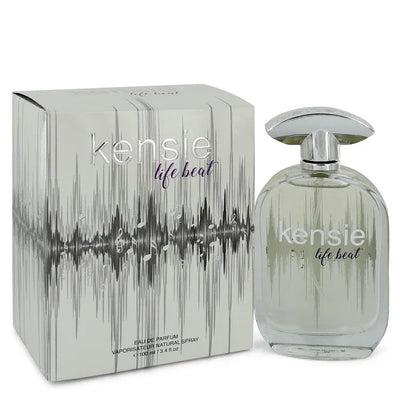 An image displaying Kensie Life Beat by Kensie Eau De Parfum Spray 3.4 oz for Women by Kensie