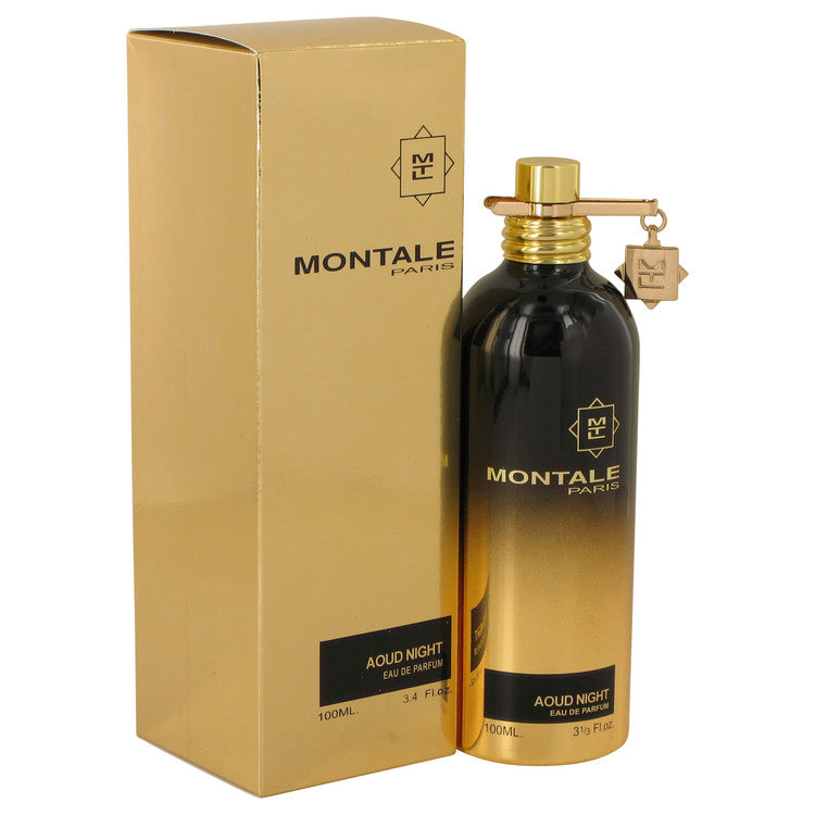 An image displaying Montale Aoud Night by Montale Eau De Parfum Spray (Unisex) 3.4 oz for Women by Montale