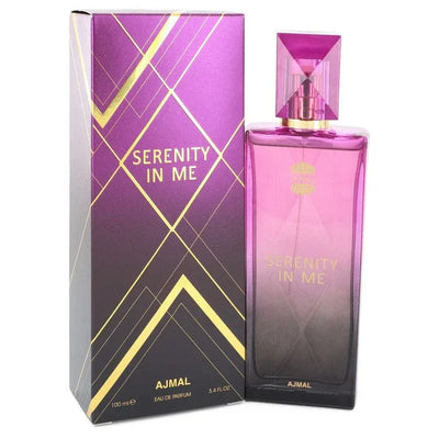 An image displaying Ajmal Serenity In Me by Ajmal Eau De Parfum Spray 3.4 oz for Women by Ajmal