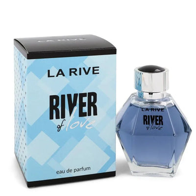 An image displaying La Rive River of Love by La Rive Eau De Parfum Spray 3.3 oz for Women by La Rive