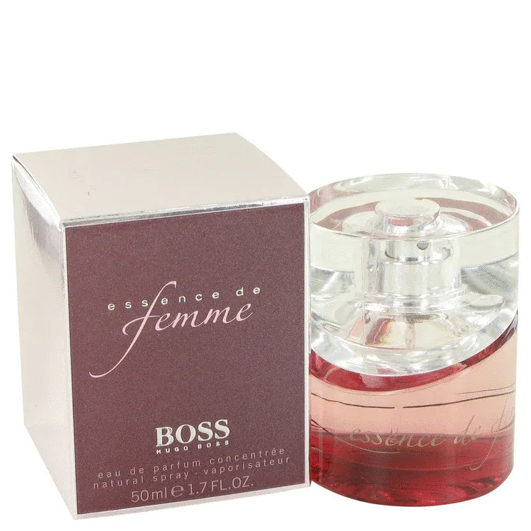 An image displaying Boss Essence De Femme by Hugo Boss Eau De Parfum Spray 1.7 oz for Women by Hugo Boss