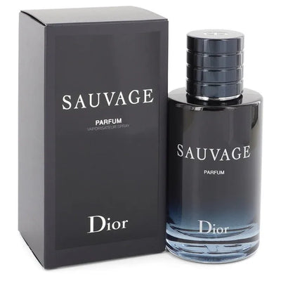 An image displaying Sauvage by Christian Dior Parfum Spray 3.4 oz for Men by Christian Dior