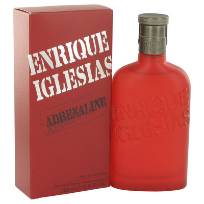 An image displaying Adrenaline by Enrique Iglesias Eau De Toilette Spray 3.4 oz for Men by Enrique Iglesias