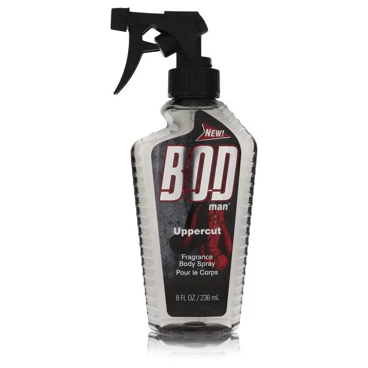 An image displaying Bod Man Uppercut by Parfums De Coeur Body Spray 8 oz for Men by Parfums De Coeur