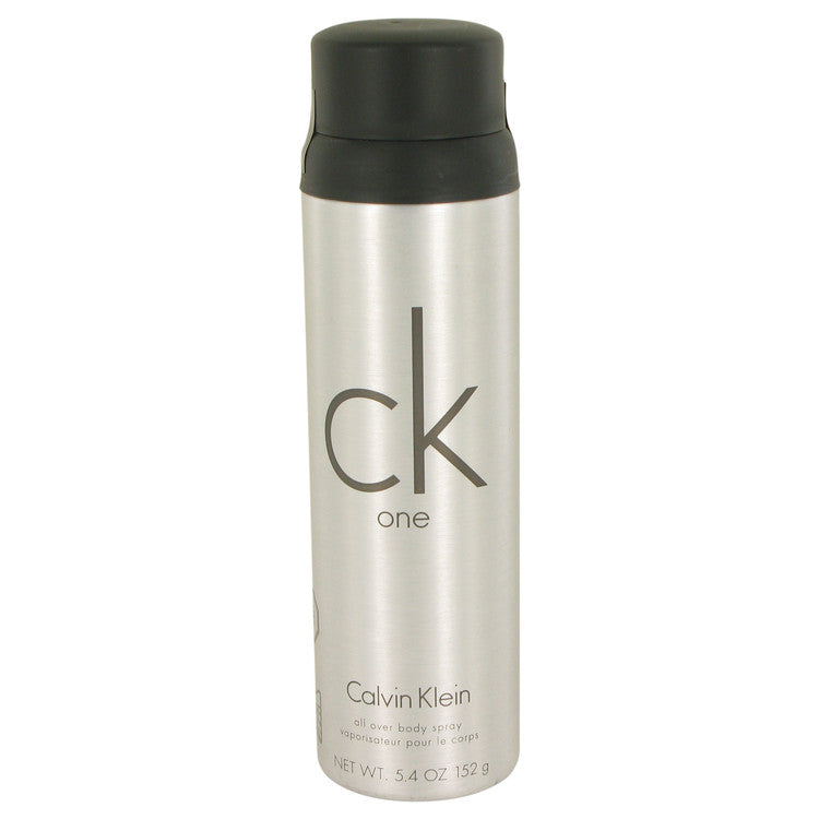 An image displaying Ck One by Calvin Klein Body Spray (Unisex) 5.2 oz for Women by Calvin Klein