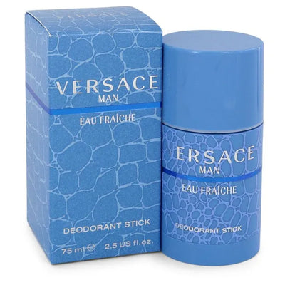 An image displaying Versace Man by Versace Eau Fraiche Deodorant Stick 2.5 oz for Men by Versace