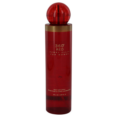 An image displaying Perry Ellis 360 Red by Perry Ellis Body Mist 8 oz for Women by Perry Ellis