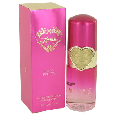An image displaying Love's Eau So Pretty by Dana Eau De Parfum Spray 1.5 oz for Women by Dana