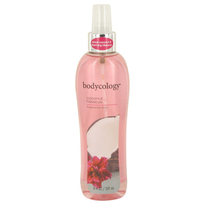 An image displaying Bodycology Coconut Hibiscus by Bodycology Body Mist 8 oz for Women by Bodycology
