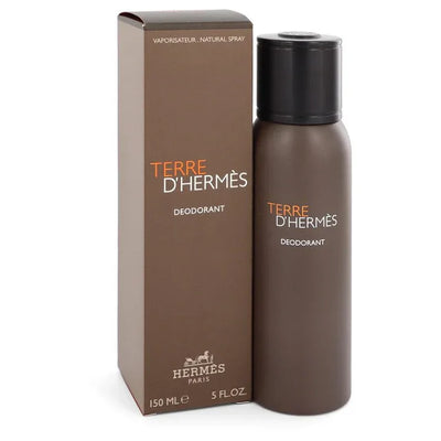 An image displaying Terre D'Hermes by Hermes Deodorant Spray 5 oz for Men by Hermes