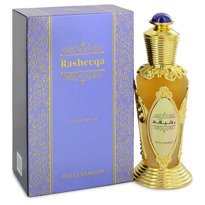 An image displaying Swiss Arabian Rasheeqa by Swiss Arabian Eau De Parfum Spray 1.7 oz for Women by Swiss Arabian