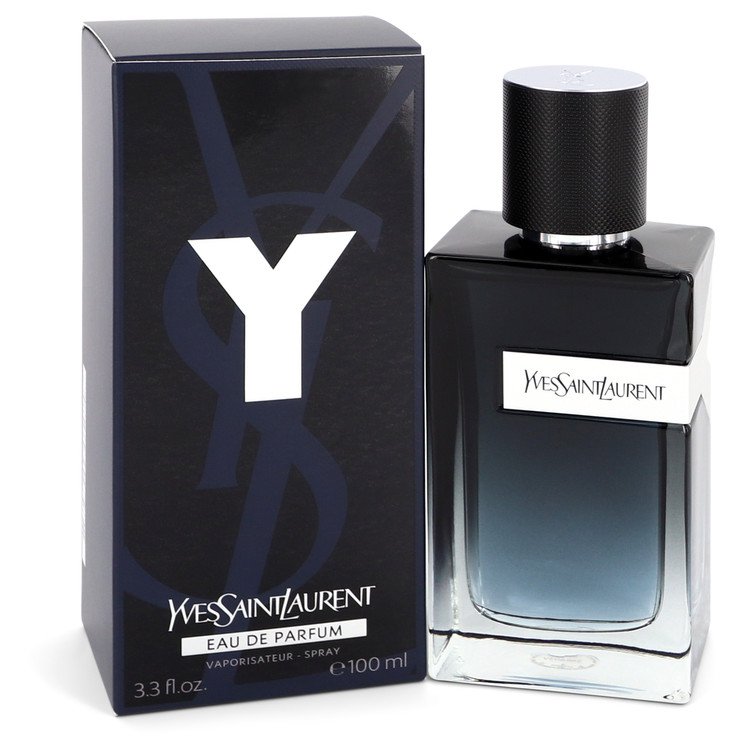 An image displaying Y by Yves Saint Laurent Eau De Parfum Spray 3.3 oz for Men by Yves Saint Laurent