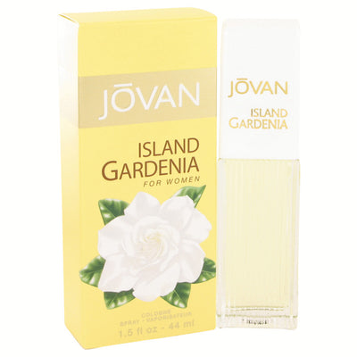 An image displaying Jovan Island Gardenia by Jovan Cologne Spray 1.5 oz for Women by Jovan