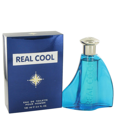 An image displaying Real Cool by Victory International Eau De Toilette Spray 3.4 oz for Men by Victory International