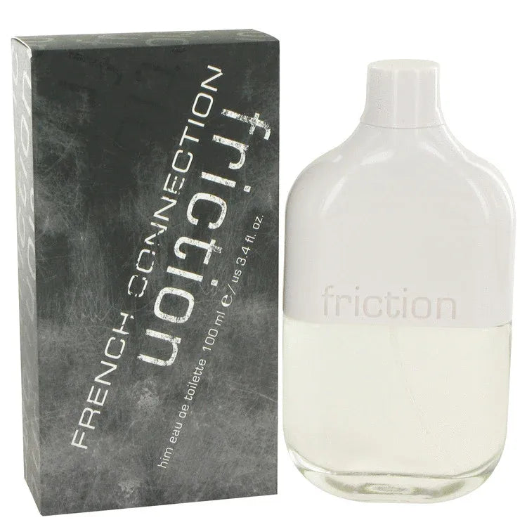 An image displaying FCUK Friction by French Connection Eau De Toilette Spray 3.4 oz for Men by French Connection