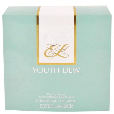 An image displaying Youth Dew by Estee Lauder Dusting Powder 7 oz for Women by Estee Lauder