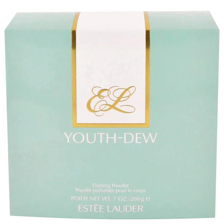 An image displaying Youth Dew by Estee Lauder Dusting Powder 7 oz for Women by Estee Lauder